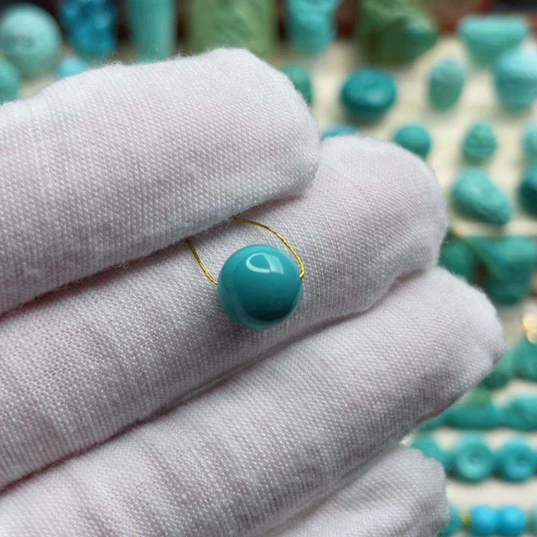 未镶嵌绿松石珠宝奇石