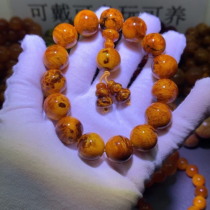 手串/手链松木（琥珀木）1.5 留疤高货