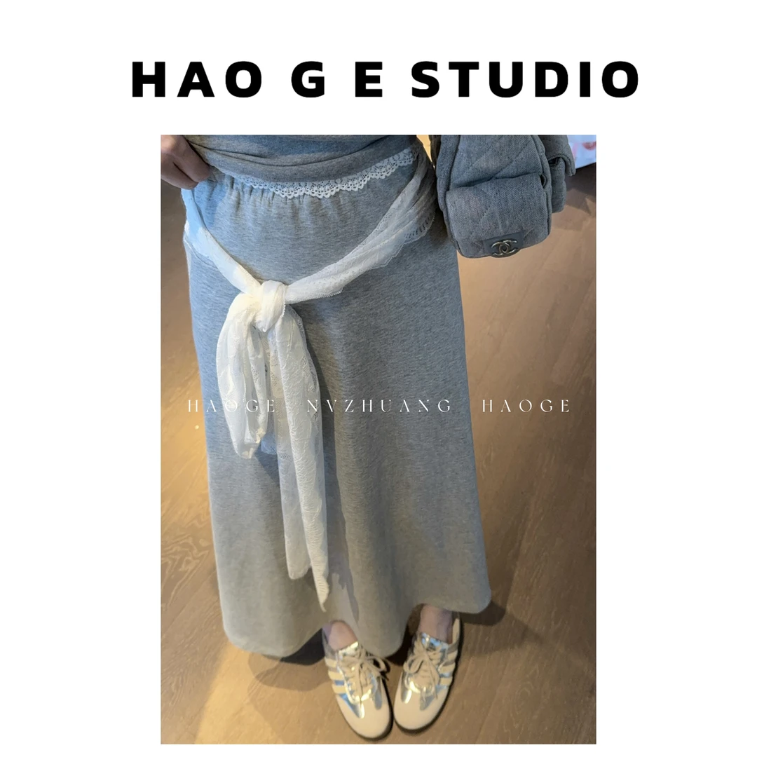 浩哥严选●半身裙预X5BSQ0817A长裤休闲风秋冬小众设计感时尚百搭