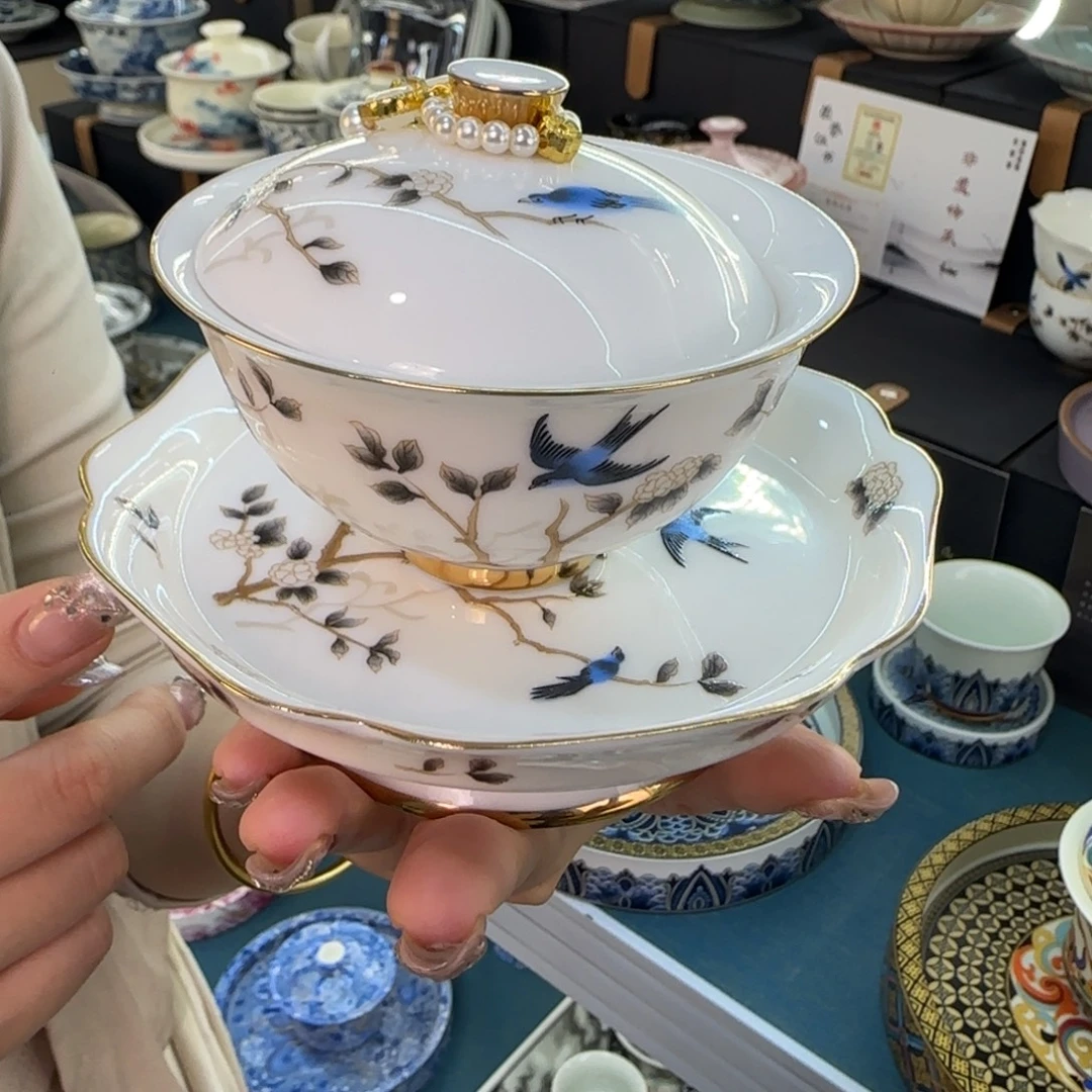 这些盖碗真好看！！！