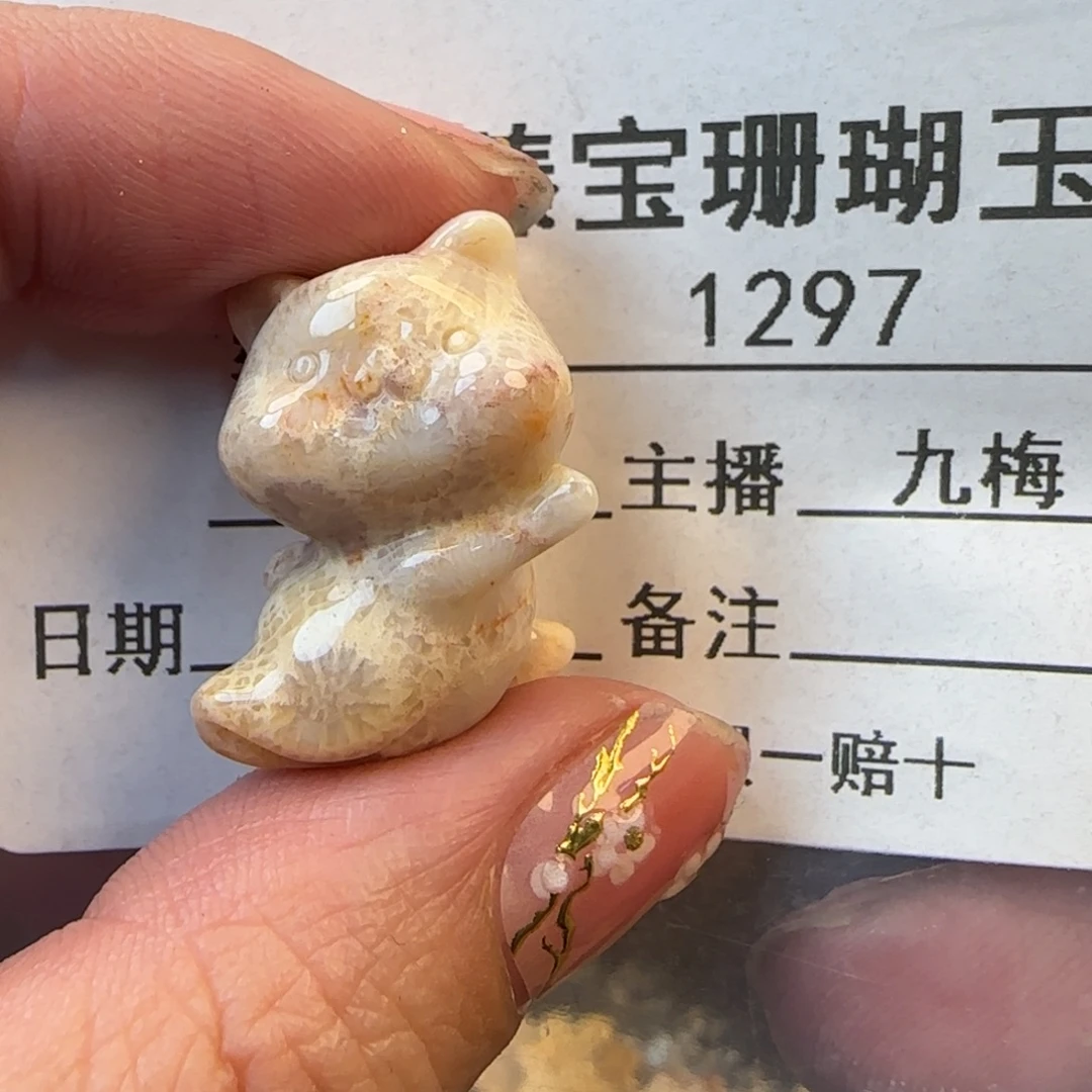 硅化珊瑚（珊瑚玉）未镶嵌颈饰