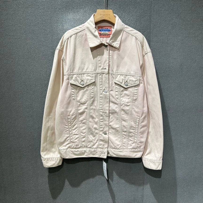 99新 Acne studio （pm）水洗做旧牛仔外套 34码/9388