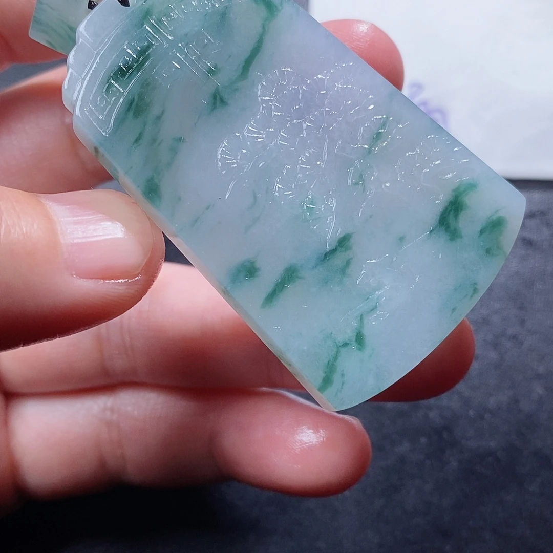 定制翡翠未镶嵌毛货