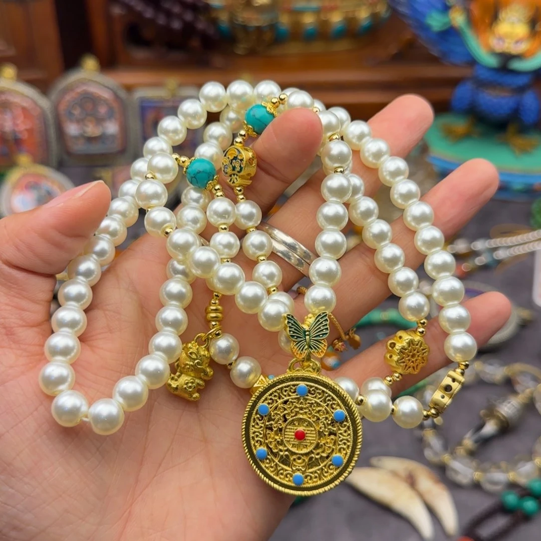 琉璃手工艺品浅*霜菩提