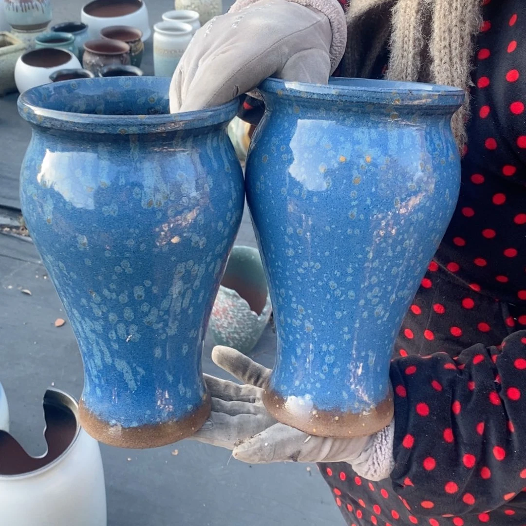 红陶口14高26瑕疵～