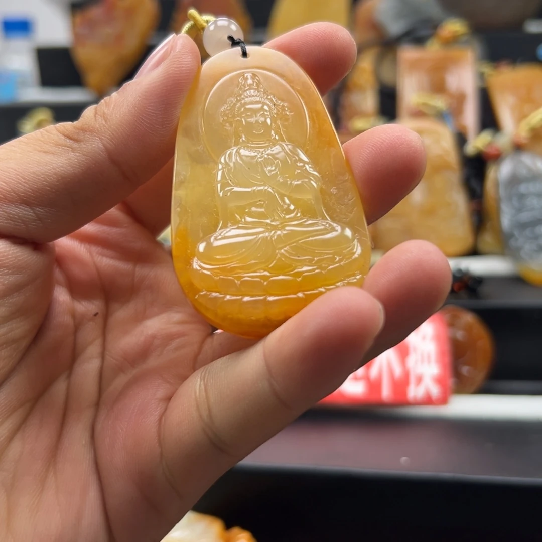 石英质玉（黄龙玉）未镶嵌多选一发货