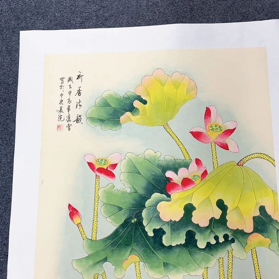 国画宣纸国画纯手绘作品