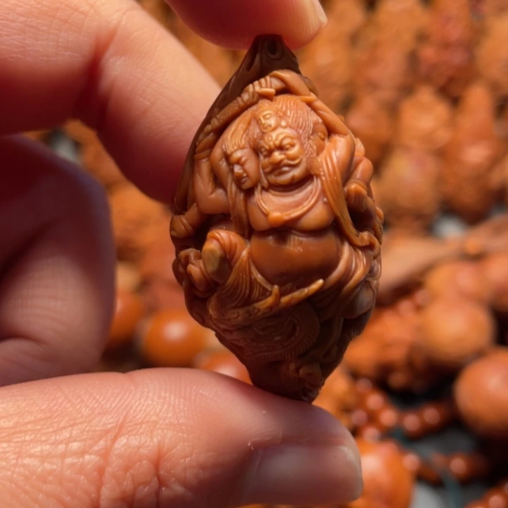 【闪购商品】橄榄核手串/手链大笑金刚明王