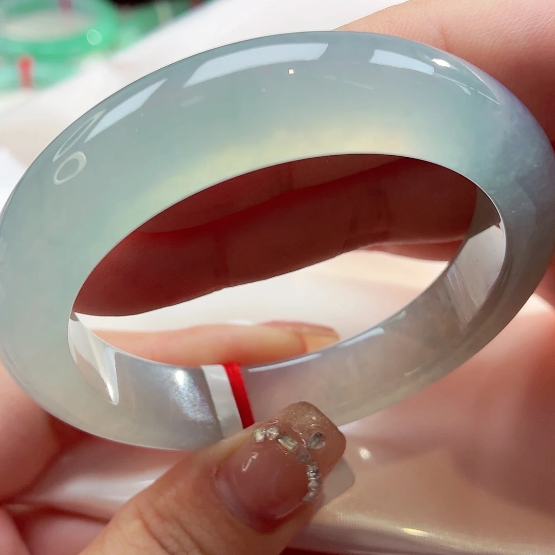 翡翠未镶嵌手镯性价比超高88-50