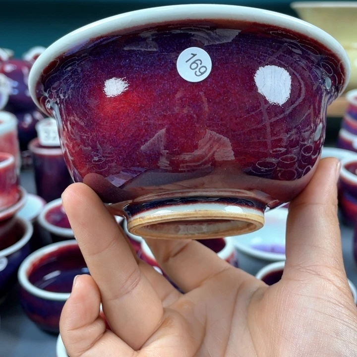 瓷片纯手工制作……微微瑕