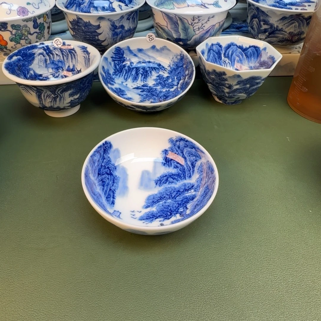 纯手工纯手绘茶具石头93