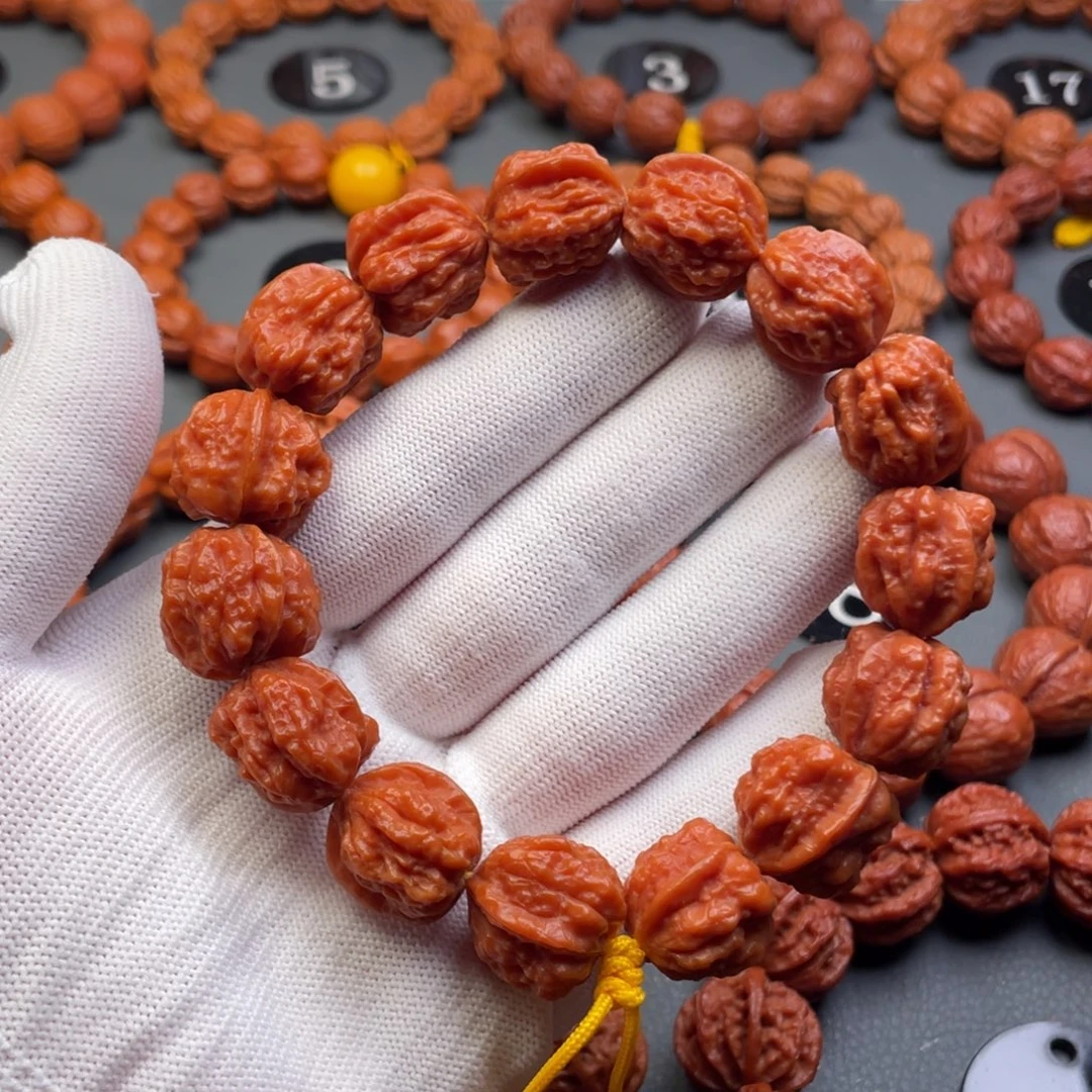 手串文玩核桃野生核桃嵩山蛤蟆头秋子手持