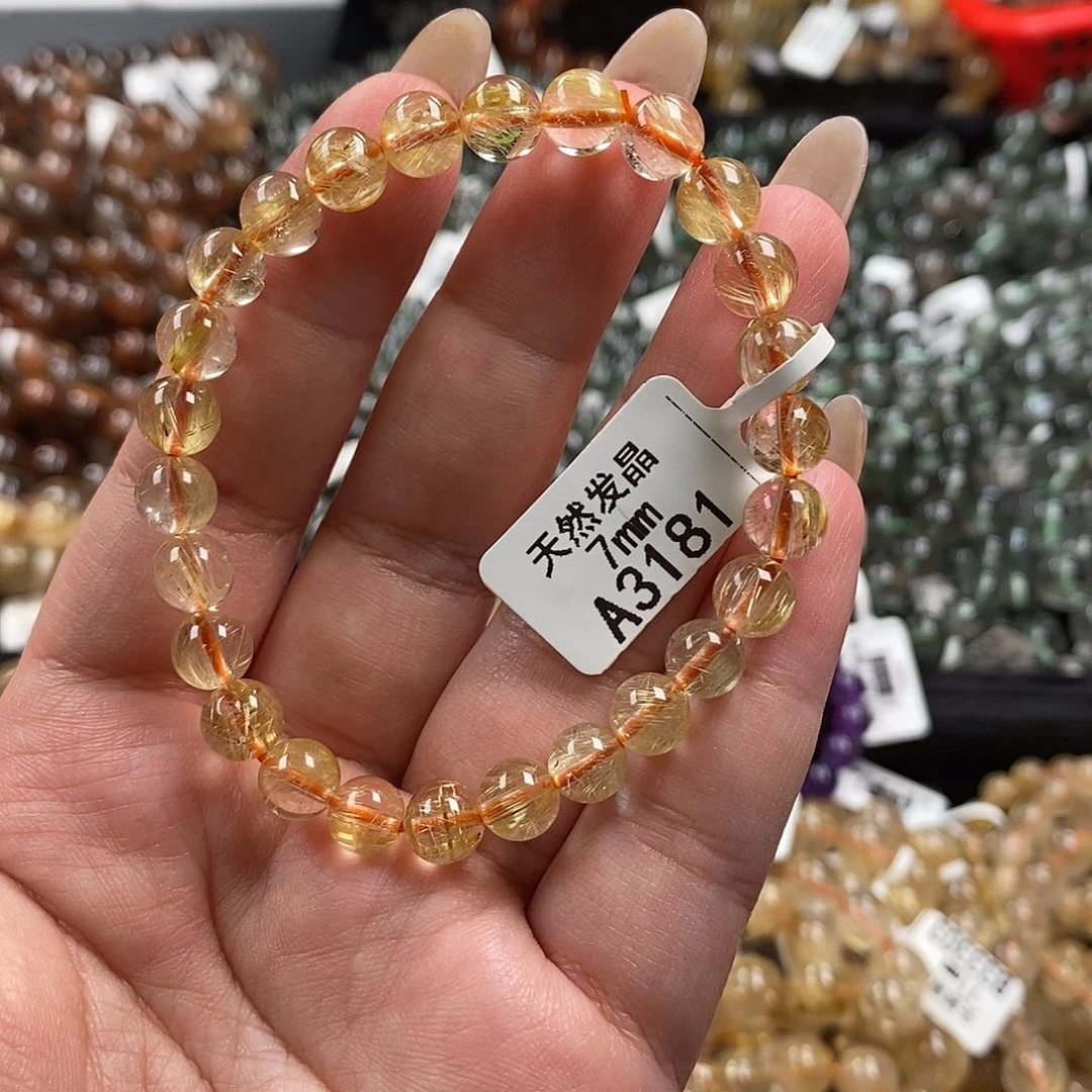 未镶嵌手链水晶水