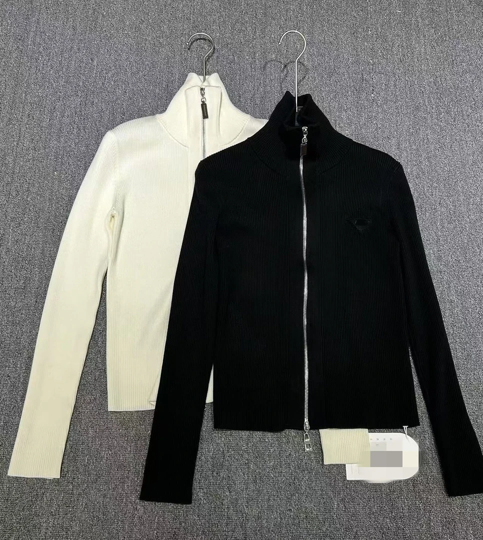 5319-313523 拉链针织开衫