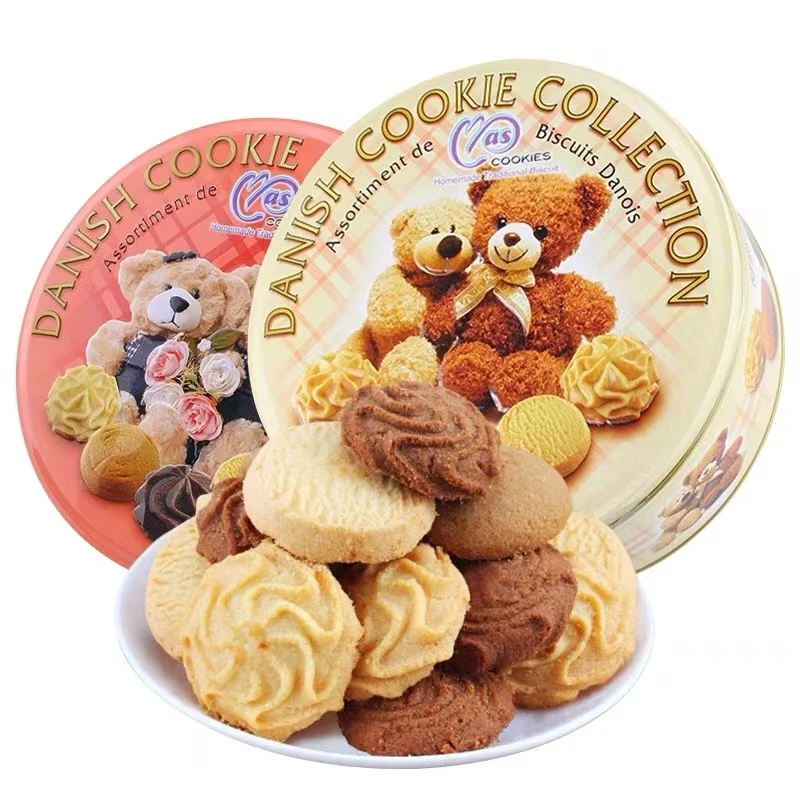 麦阿思小熊曲奇饼干黄油奶香休闲零食