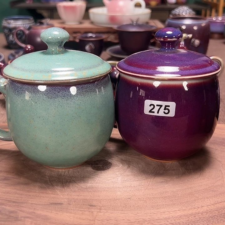 摆件钧瓷摆件茶器精品