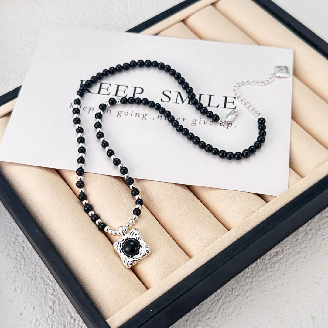 黄铜项链 【KEFAN珂梵】 新中式精致项链复古民族风素款FK184