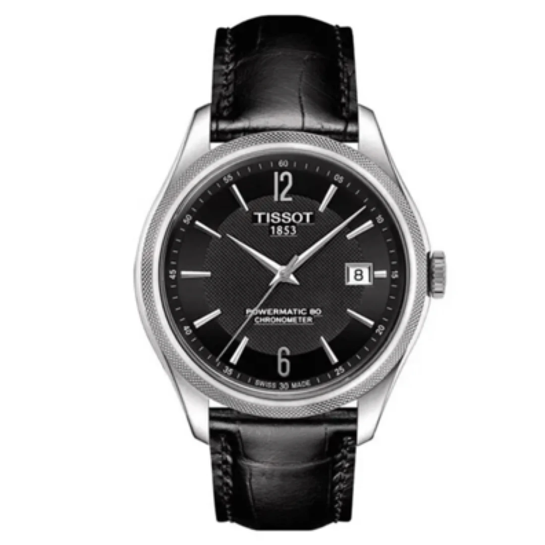 99新 Tissot/天梭 天文台认证全自动机械宝环系列男士腕表