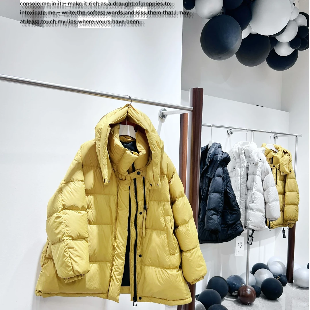 【Q-xyy服饰】冬季高品中长款羽绒外套 9969