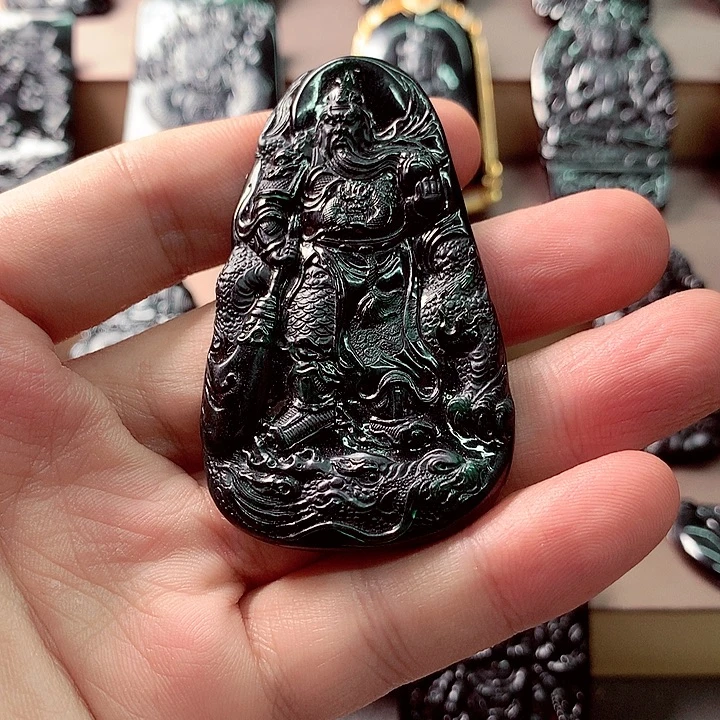 翡翠未镶嵌颈饰翡翠吊坠