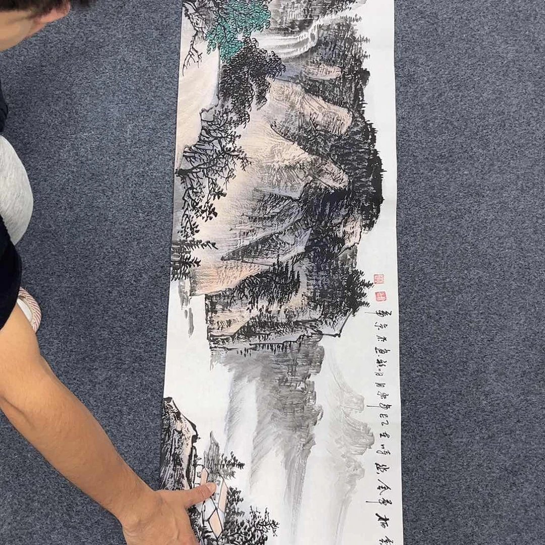 国画宣纸国画纯手绘作品