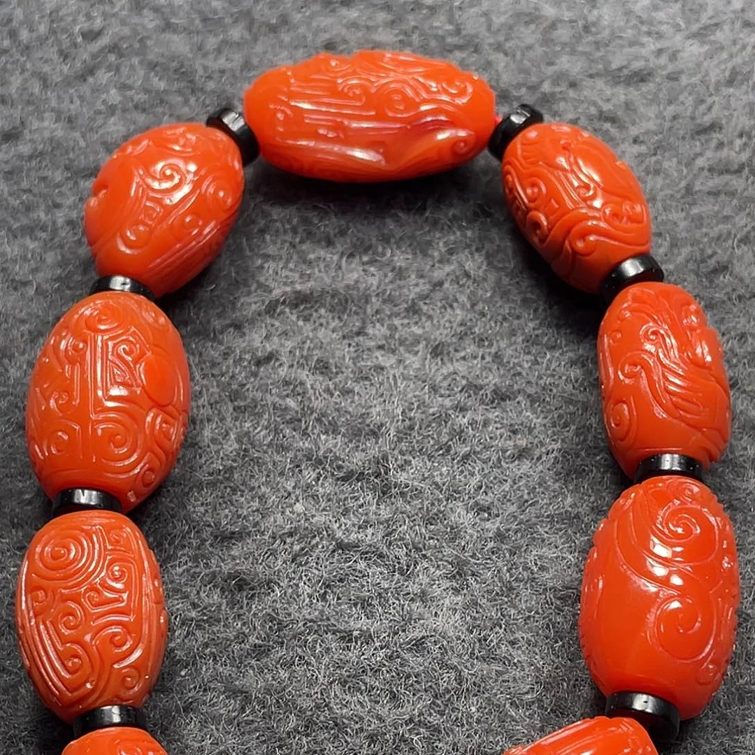 未镶嵌手串南红玛瑙