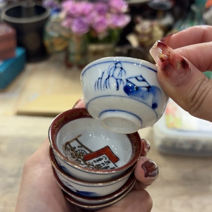 陶瓷古美术置物摆件