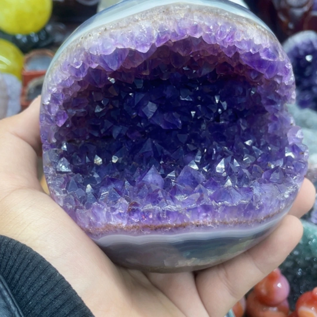 未镶嵌大型摆件（非配饰）紫晶