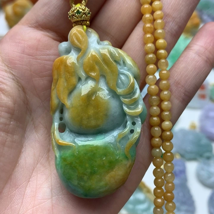 颈饰未镶嵌翡翠翡翠