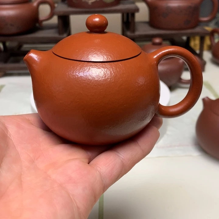 西施壶原矿朱泥150毫升