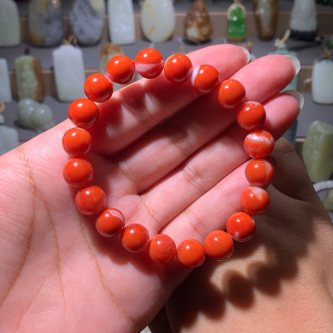 南红玛瑙未镶嵌颈饰