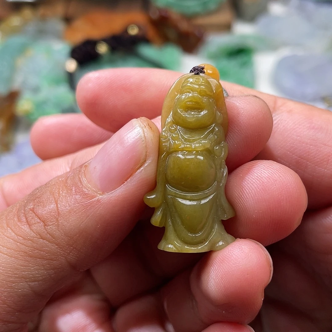 颈饰未镶嵌翡翠翡玉缘翡翠