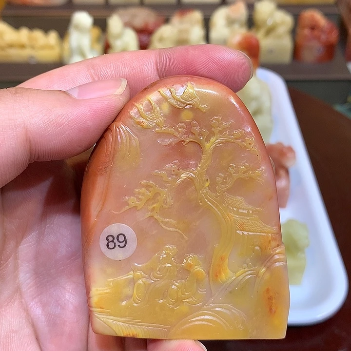 印石寿山石田黄石