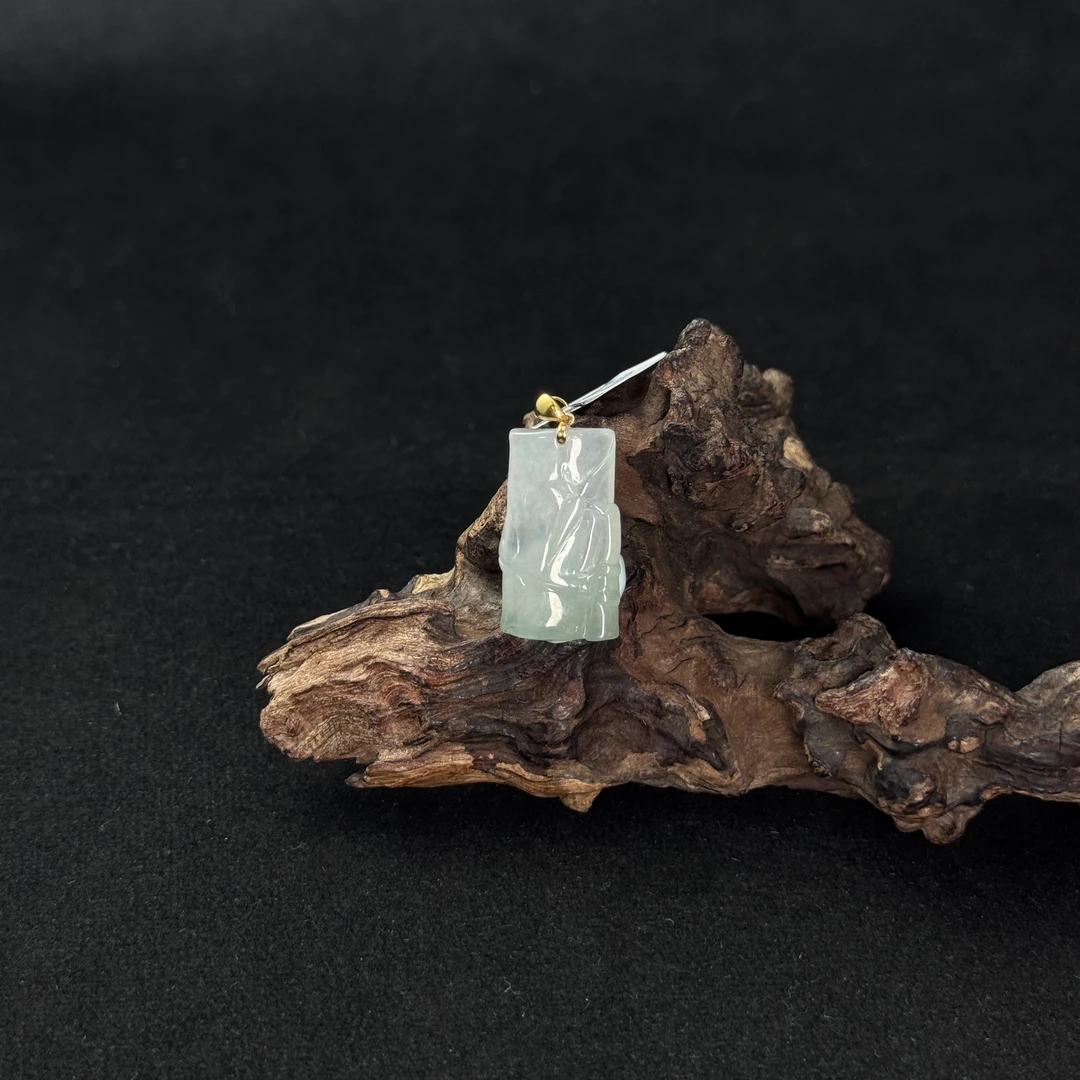 【诚翠拍品第一百一十四期午】翡翠85吊坠ZYy5064金