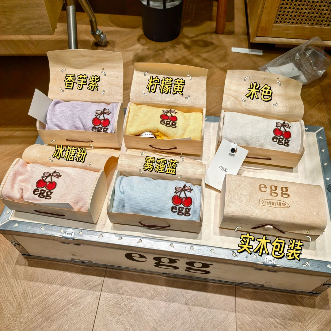 竹光樱桃 EGG原盒发货 木盒外贸订单   短袖T恤 青岛外贸 2297