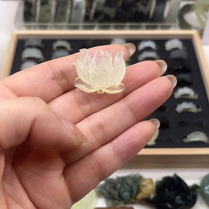 风***兒蛇纹石玉合金戒指