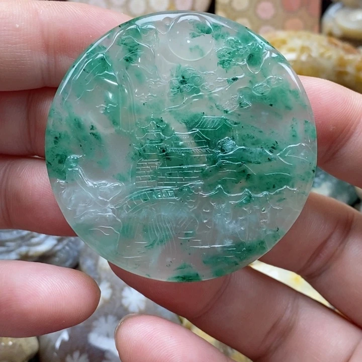 石英质玉颈饰未镶嵌