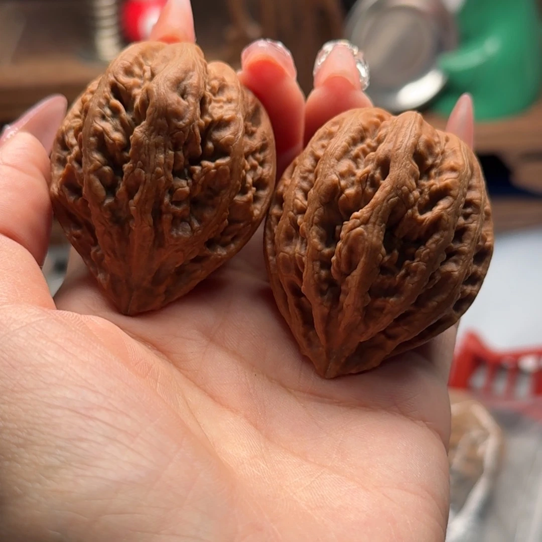 文玩核桃把件D*关东木子楸百核90色差