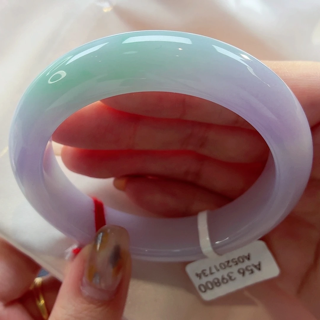 翡翠未镶嵌手镯22（39号）