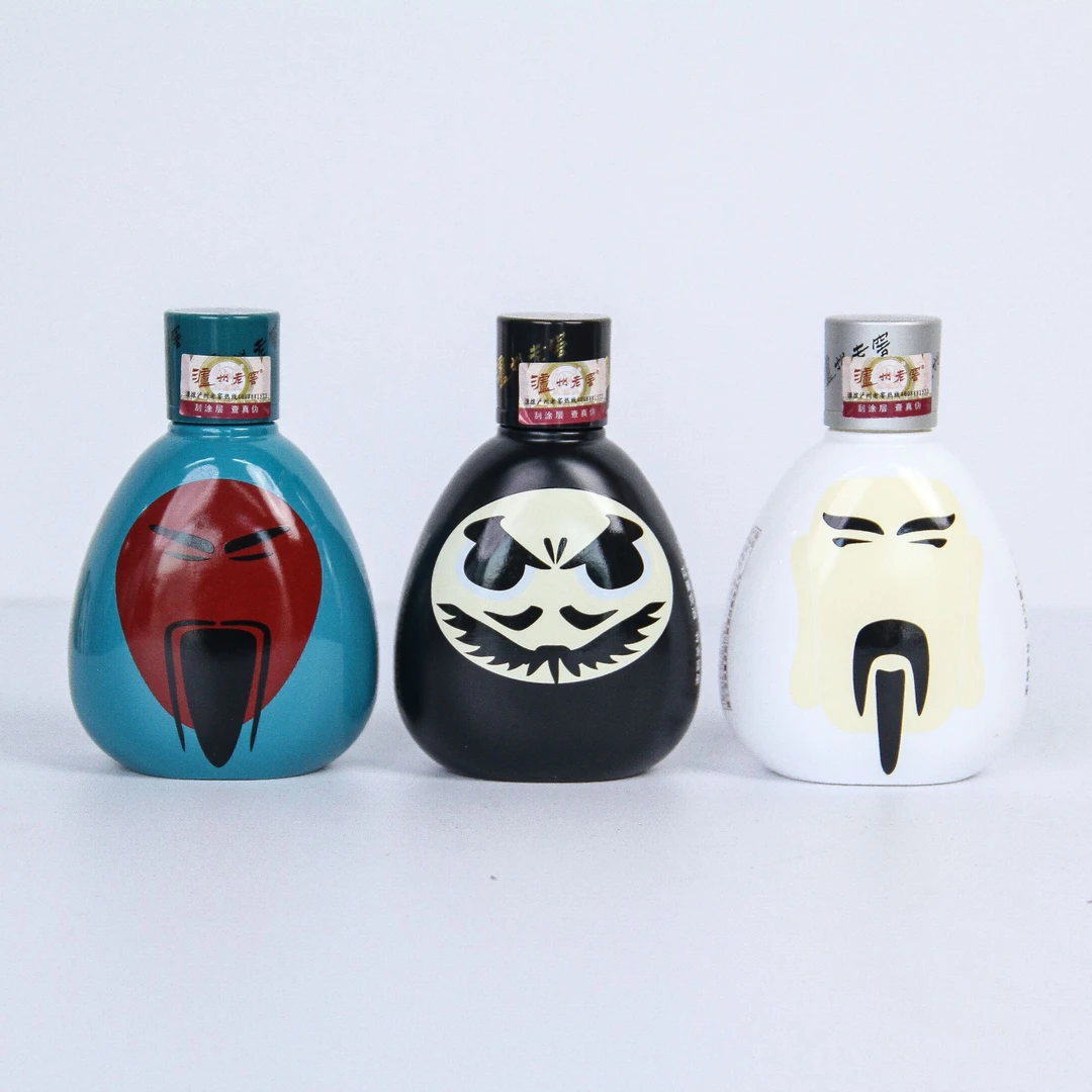 泸州老窖三国锦囊小酒版 摆柜高颜值浓香型白酒（L）52度125ml*3