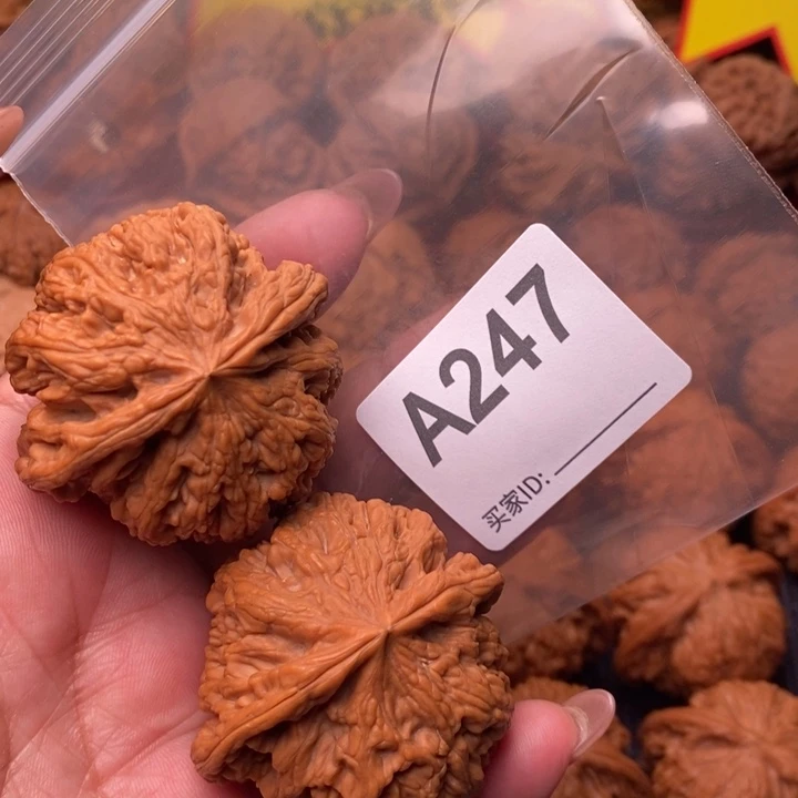 文玩核桃把件粗筋47尺247号