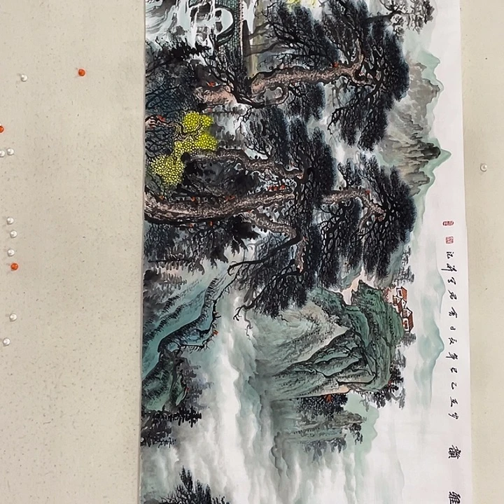 国画国画作品集的故事