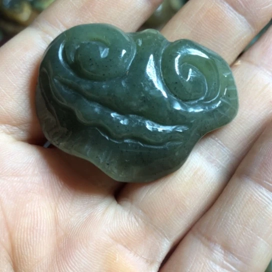 岫岩河磨玉（透闪石质玉）未镶嵌挂件