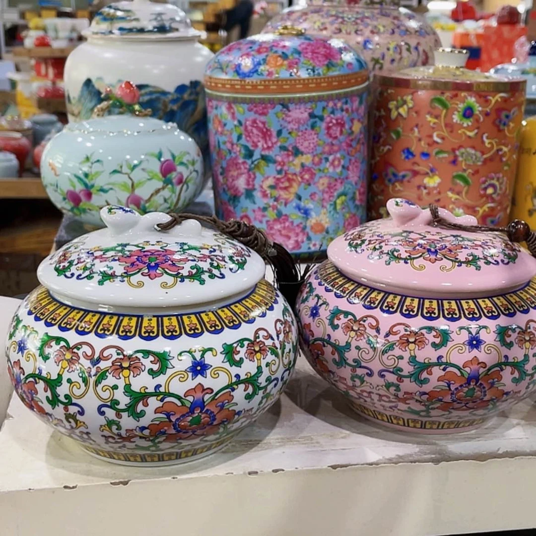 【闪购商品】罐陶瓷茶叶罐密封罐