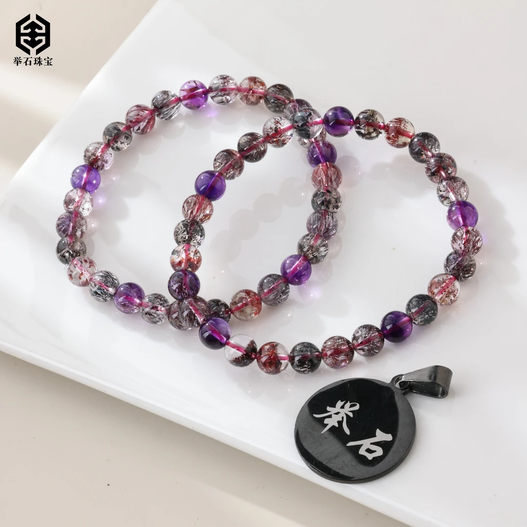 【举石珠宝】T0210-680-10水晶手串（一件/多样性发/约5mm+）T