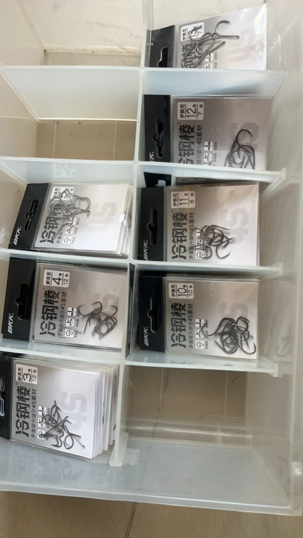 BKK 4S冷钢棱 高品质渔钩 渔具用品