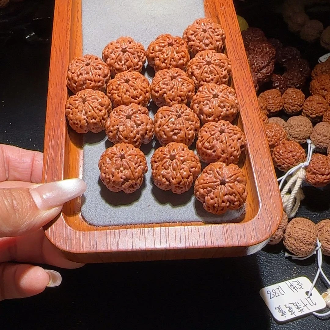 吊坠金刚菩提22梅花双龙定制