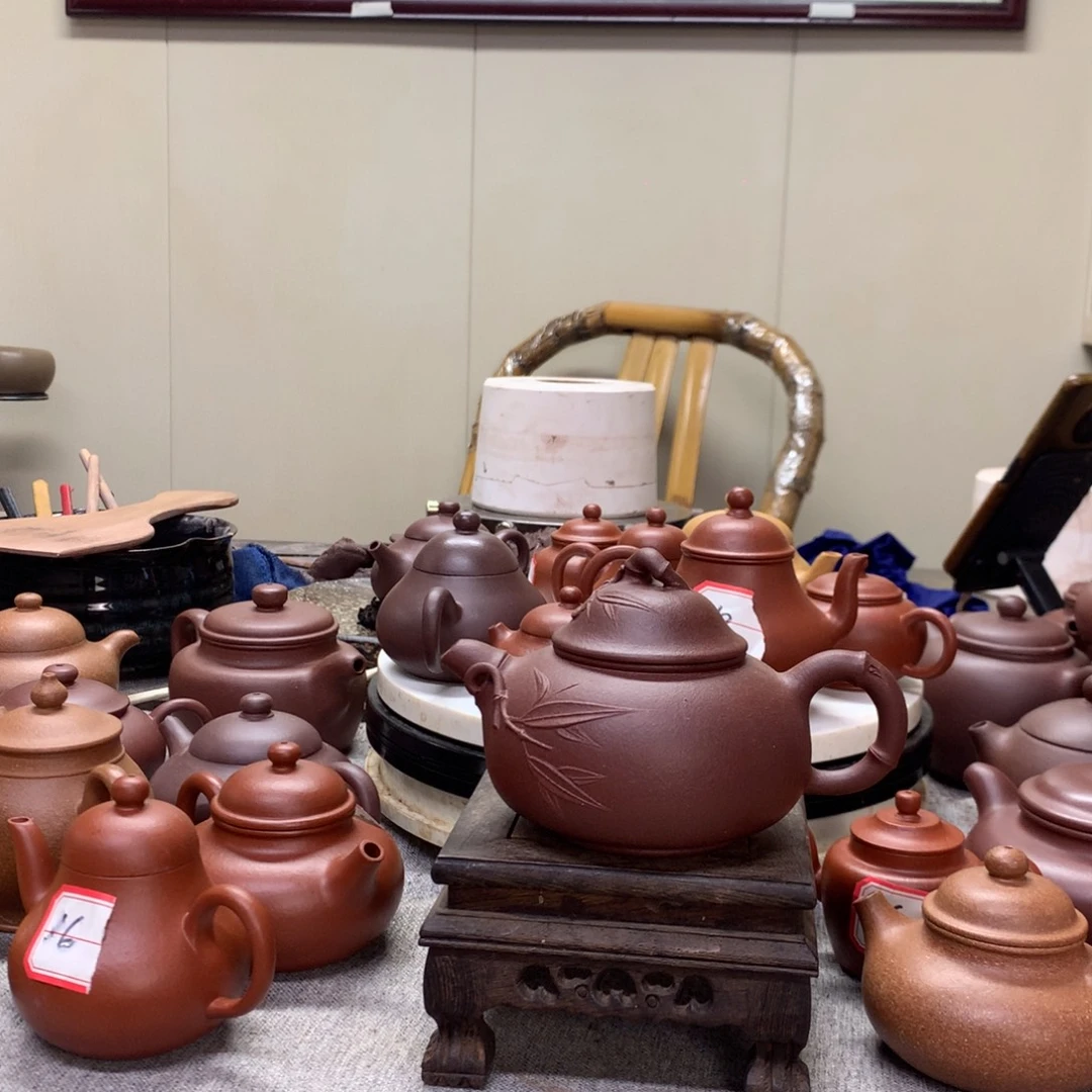 茶壶底槽青乳竹半手工制作