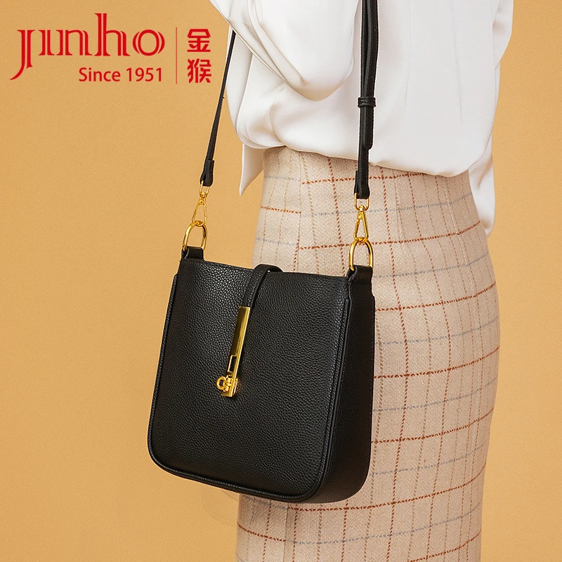 Jinho/金猴腋下包都市简约时尚百搭真皮单肩单肩斜跨-预25A002WXA