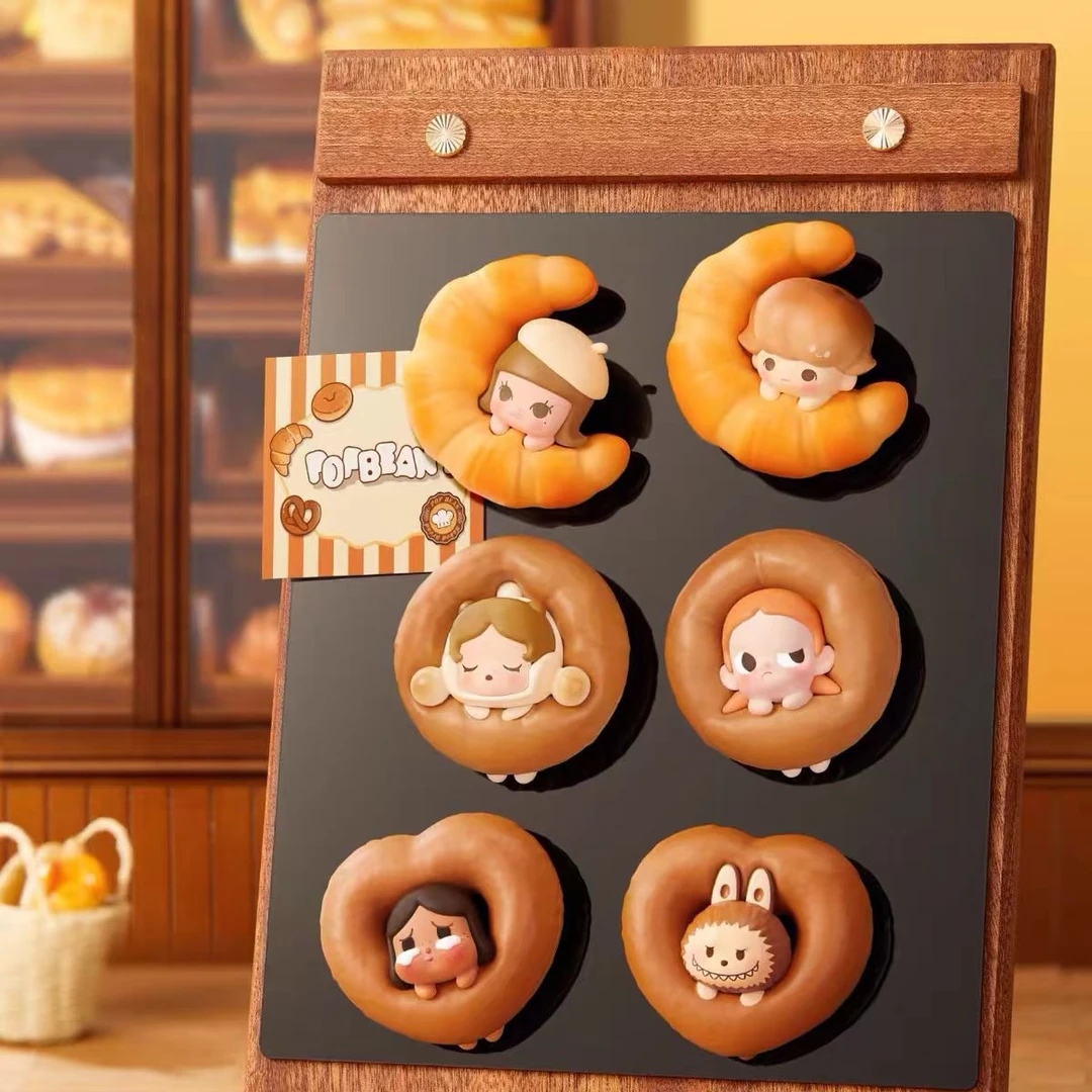 【直播间代拆】PP萌粒烤面包冰箱贴系列萌粒可爱创意装饰萌粒